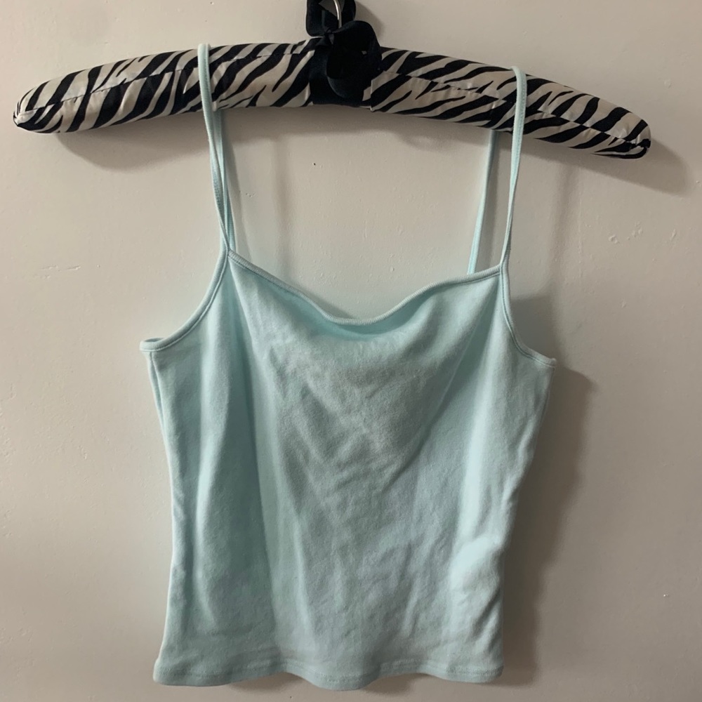 Blue tank top